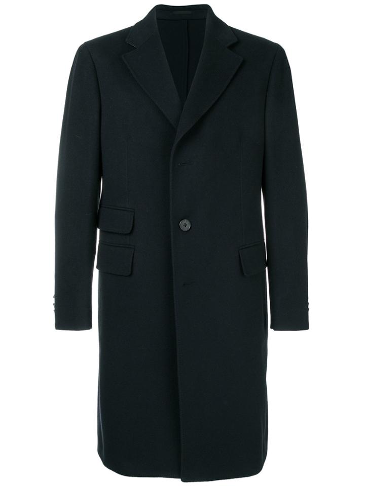 Z Zegna Cappotto Coat - Blue