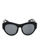 Linda Farrow Gallery Stylised Cat Frame Sunglasses