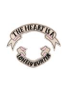 Olympia Le-tan 'the Heart Is A Lonely Hunter' Brooch, Women's, Nude/neutrals