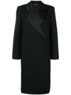 Cédric Charlier Double-breasted Coat - Black