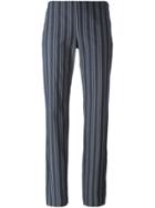 Romeo Gigli Vintage Striped Trousers - Grey