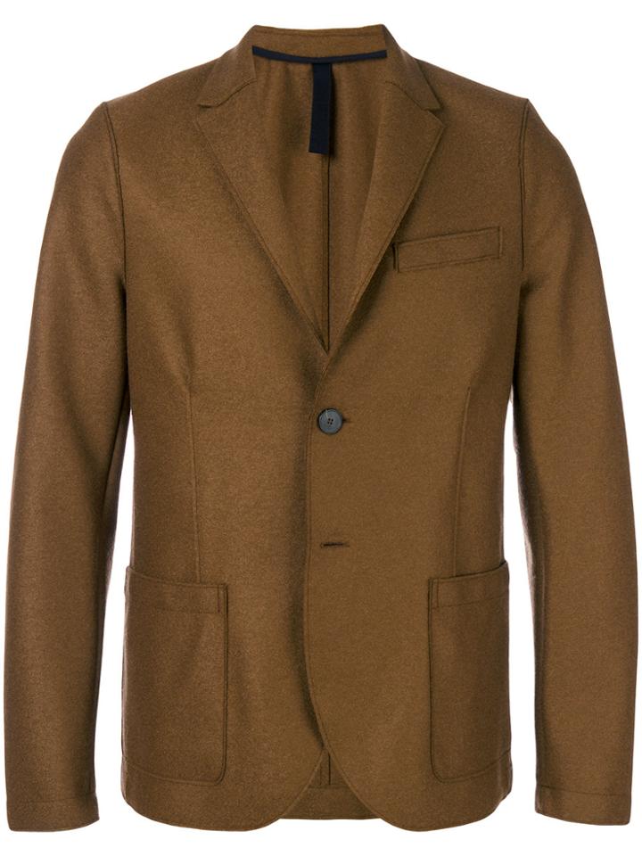 Harris Wharf London Classic Blazer - Brown