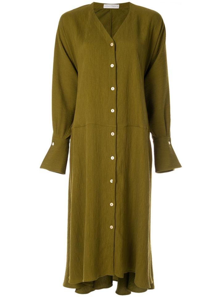 Palmer / Harding Solo Shirt Dress - Green