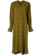 Palmer / Harding Solo Shirt Dress - Green
