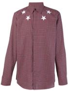 Givenchy Checkered Star Printed Shirt