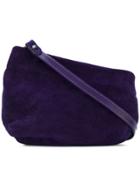 Marsèll Diagonal Cut Shoulder Bag - Pink & Purple