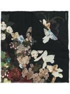 Valentino 'kimono 1997' Scarf, Women's, Black, Silk/cashmere/wool