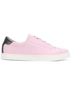 Fendi Colour-block Slip-on Sneakers - Pink & Purple