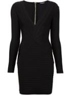 Balmain Long Sleeve Mini Dress