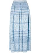 House Of Holland Heart Lace Skirt - Blue