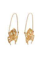 Givenchy Gold Tone Crab Earring - Metallic