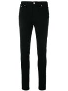 Karl Lagerfeld High Waist Skinny Jeans - Black