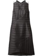 J Js Lee Stripe Godet Dress