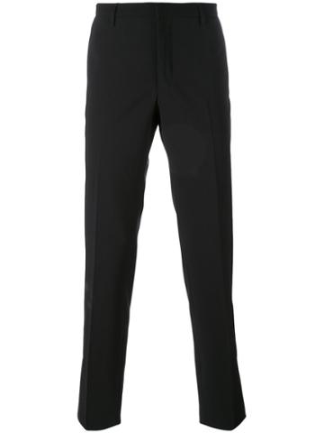 Aiezen - Straight-leg Trousers - Men - Spandex/elastane/wool - 50, Black, Spandex/elastane/wool