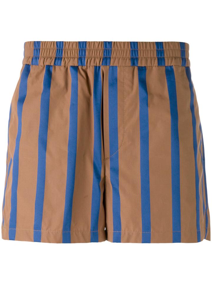 Libertine-libertine Slow Shorts, Men's, Size: Medium, Brown, Cotton