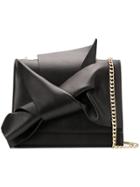 No21 Knot Detail Shoulder Bag - Black