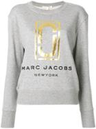 Marc Jacobs Double J Logo Sweatshirt - Grey