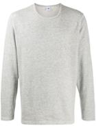 Nn07 George Mottled Sweatshirt - Grey
