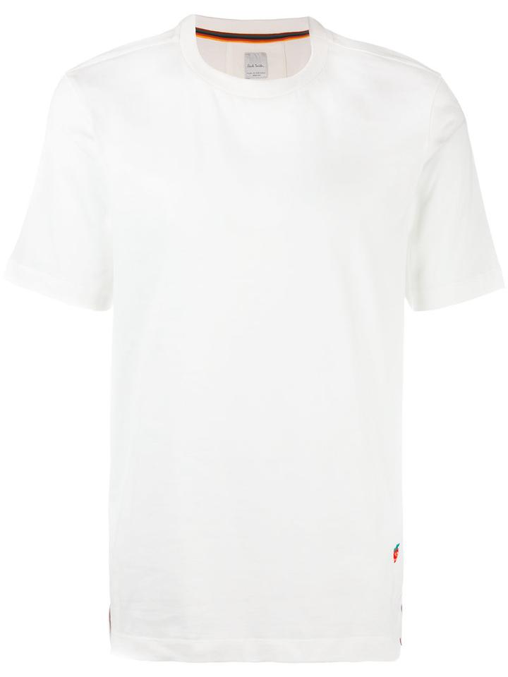 Paul Smith 'death Strawberry' Patch T-shirt, Men's, Size: Large, Black, Cotton