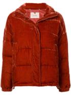 Twin-set Short Puffer Jacket - Red