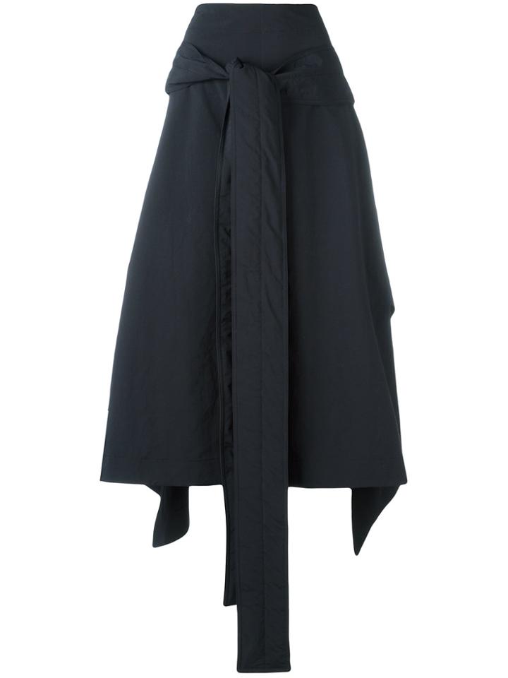 Marni Tie Waist Handkerchief Skirt - Blue