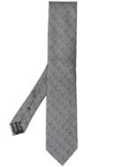Tom Ford Cross Stitch Tie - Grey
