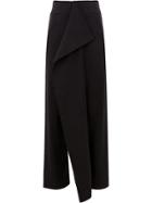 Aalto Draped Detail Trousers - Black