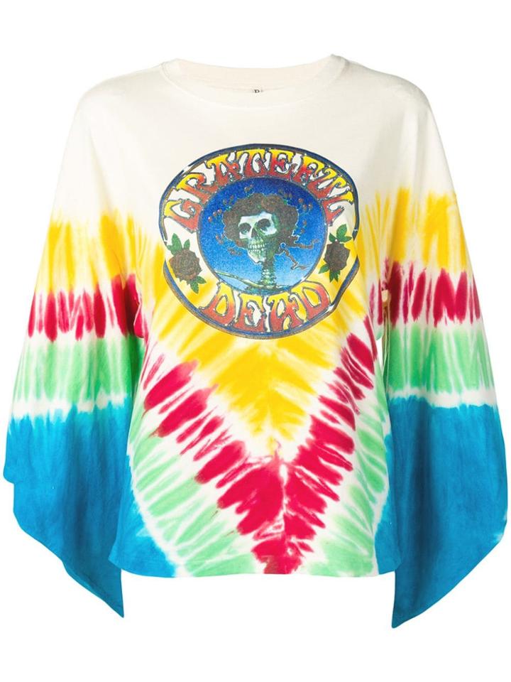 R13 Grateful Dead Tie-dye Sweat Top - Neutrals