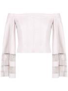 Clé Off The Shoulder Blouse - Pink