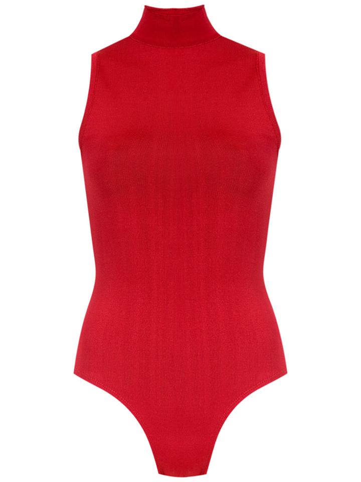 Egrey Turtle Neck Body - Red