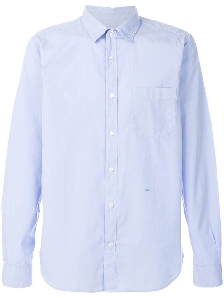 Closed Basic Curved Hem Shirt - Blue