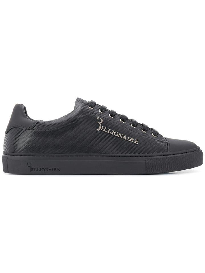 Billionaire Low-top Sneakers - Black