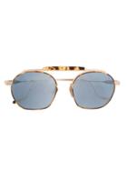 Jacques Marie Mage Aviator Frame Sunglasses - Nude & Neutrals
