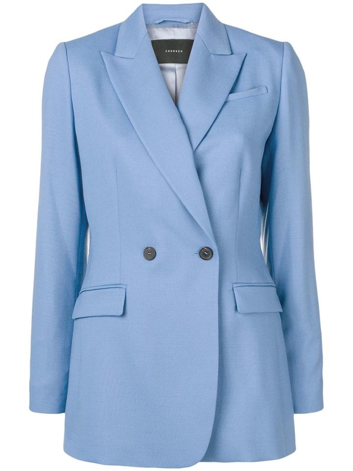 Frenken Classic Formal Blazer - Blue