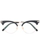 Boucheron Cat Eye Glasses - Black
