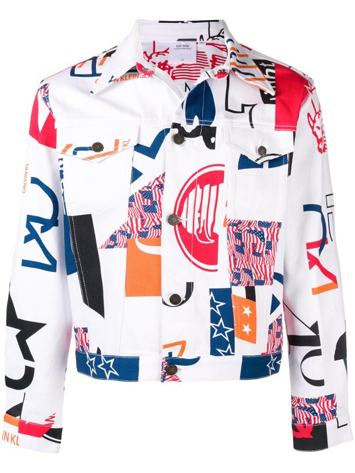 Calvin Klein Jeans Est. 1978 Modernist Jacket - White