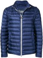 Herno Zipped Down Jacket - Blue
