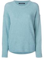 Luisa Cerano Drop Shoulder Sweater - Blue