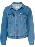 Forte Couture Tiger Denim Jacket - Blue