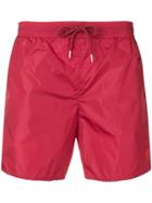 Moncler Mid-rise Swim Shorts - Red