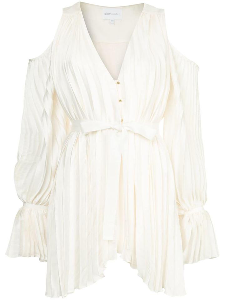 Alice Mccall Sun Kissed V-neck Playsuit - Nude & Neutrals