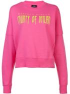 Marcelo Burlon County Of Milan Logo Sweatshirt - Pink