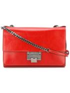 Jimmy Choo 'rebel Soft' Bag, Women's, Red, Calf Leather