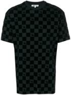 Mcq Alexander Mcqueen Swallow Checkered T-shirt - Black