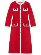 Gucci Wool Coat - Red