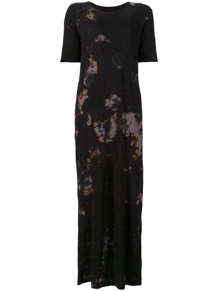 Raquel Allegra Blur Print Dress - Black