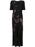 Raquel Allegra Blur Print Dress - Black