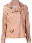 Giorgio Brato Biker Jacket, Women's, Size: 48, Leather