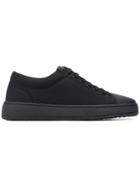 Etq. Monochrome Lace-up Sneakers - Black