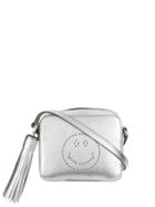Anya Hindmarch Smiley Crossbody Bag - Silver